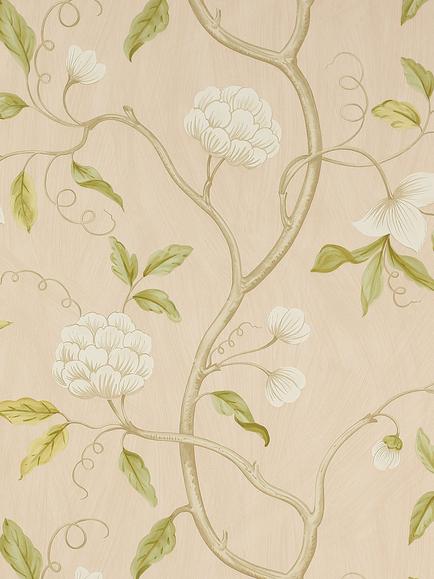 Colefax and Fowler Snow Tree Wallpaper, Old Pink 7949/14