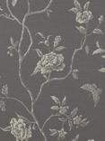 Colefax and Fowler Swedish Tree Wallpaper, Charcoal 7165/04