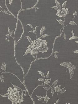 Colefax and Fowler Swedish Tree Wallpaper, Charcoal 7165/04