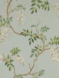 Colefax and Fowler Alderney Wallpaper, Aqua 7963/04