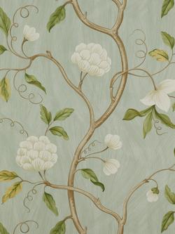 Colefax and Fowler Snow Tree Wallpaper, Aqua 7949/04