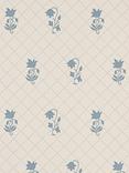 Colefax and Fowler Berkeley Sprig Wallpaper, Blue W7010/01