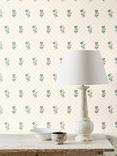 Colefax and Fowler Berkeley Sprig Wallpaper, Blue W7010/01