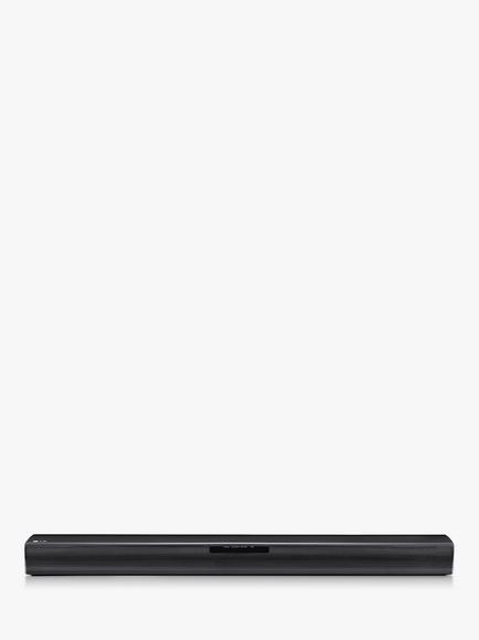 LG SQC1 Bluetooth Soundbar with Wireless Subwoofer, Black, Black
