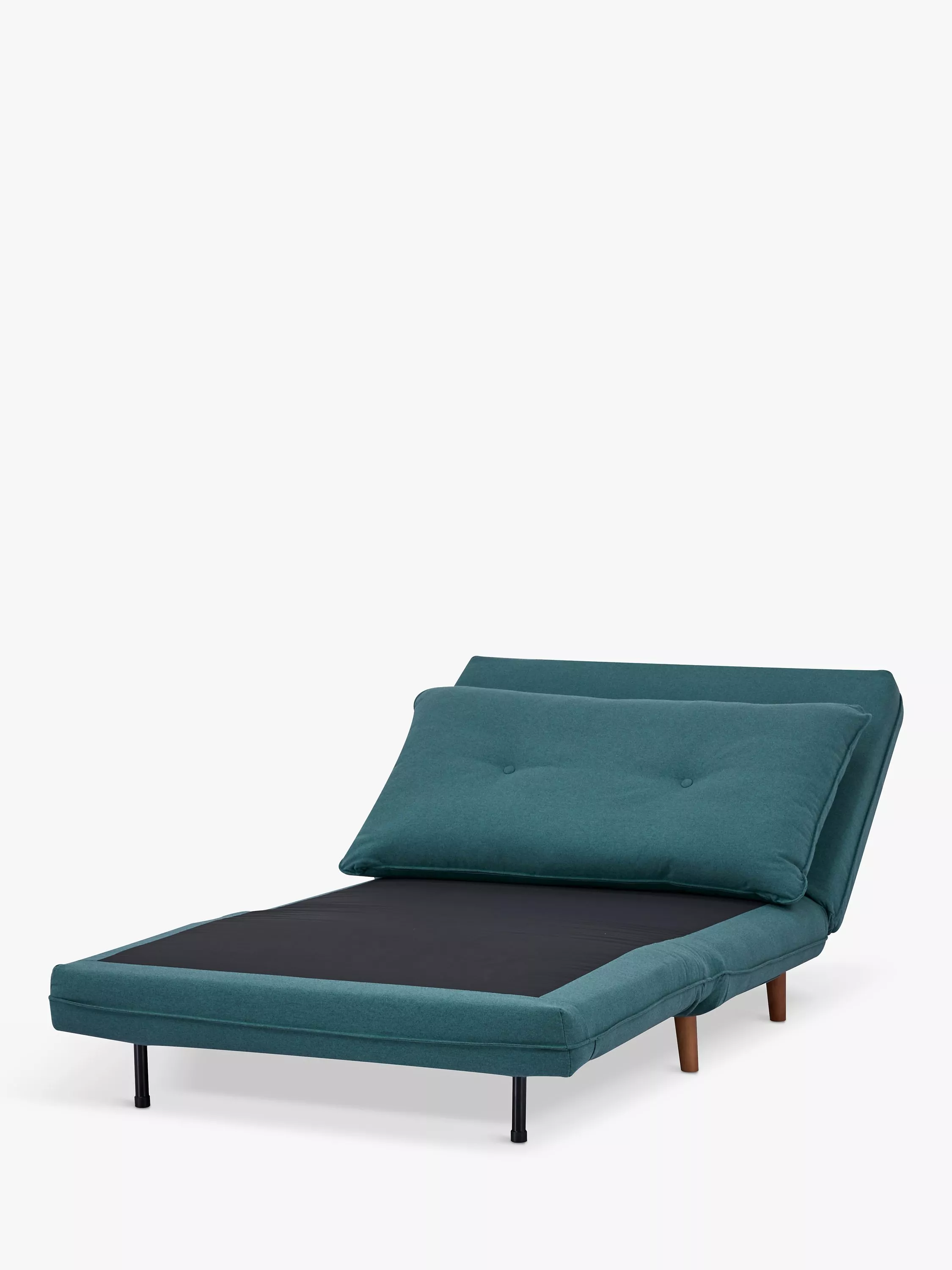 John Lewis ANYDAY Chair Bed Dark Leg Verde Green