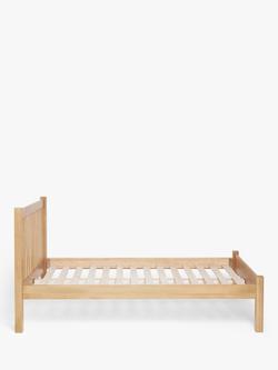 John Lewis Wilton Bed Frame, Small Double - view 2, Natural