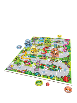 Orchard Toys My First Snakes & Ladders Game - view 2, Multi