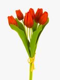 Floralsilk Artificial Tulip Bundle, Red