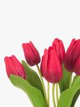 Floralsilk Artificial Tulip Bundle, Red