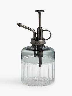 John Lewis Glass Plant Mister, Clear, Clear