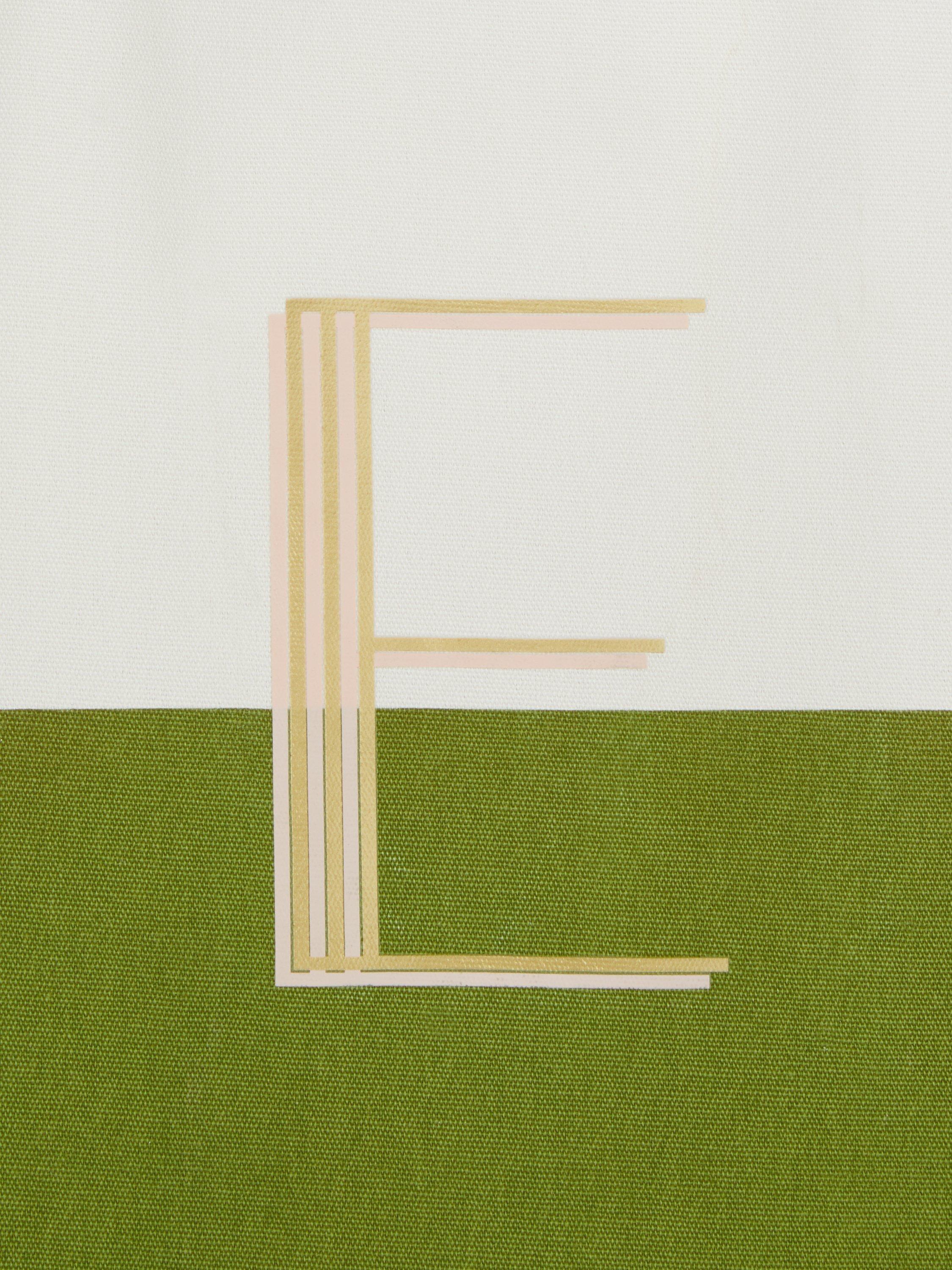 Product image 3 of 4, which shows John Lewis Alphabet Cotton Tote Bag, E