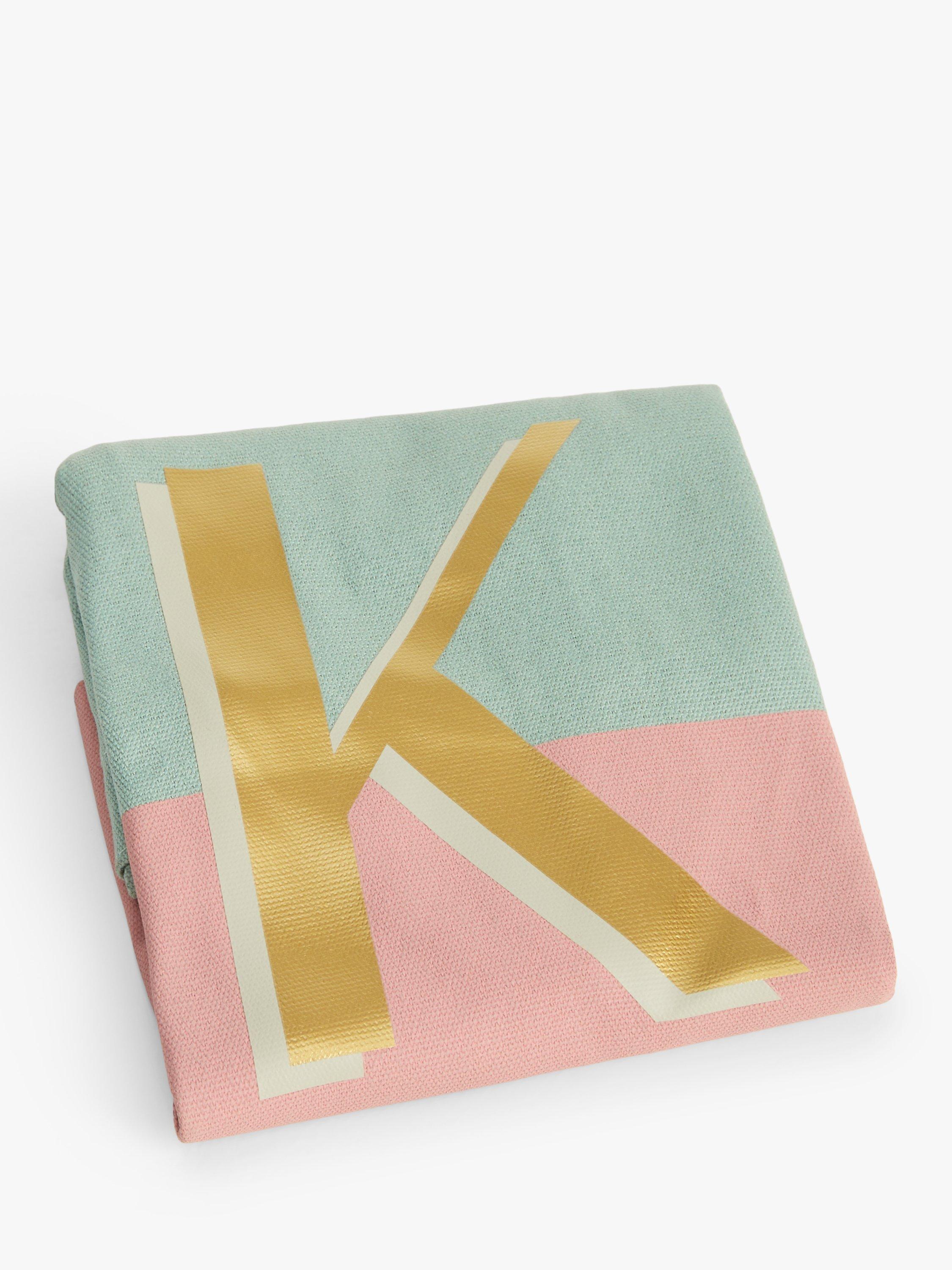 Product image 4 of 4, which shows John Lewis Alphabet Cotton Tote Bag, K