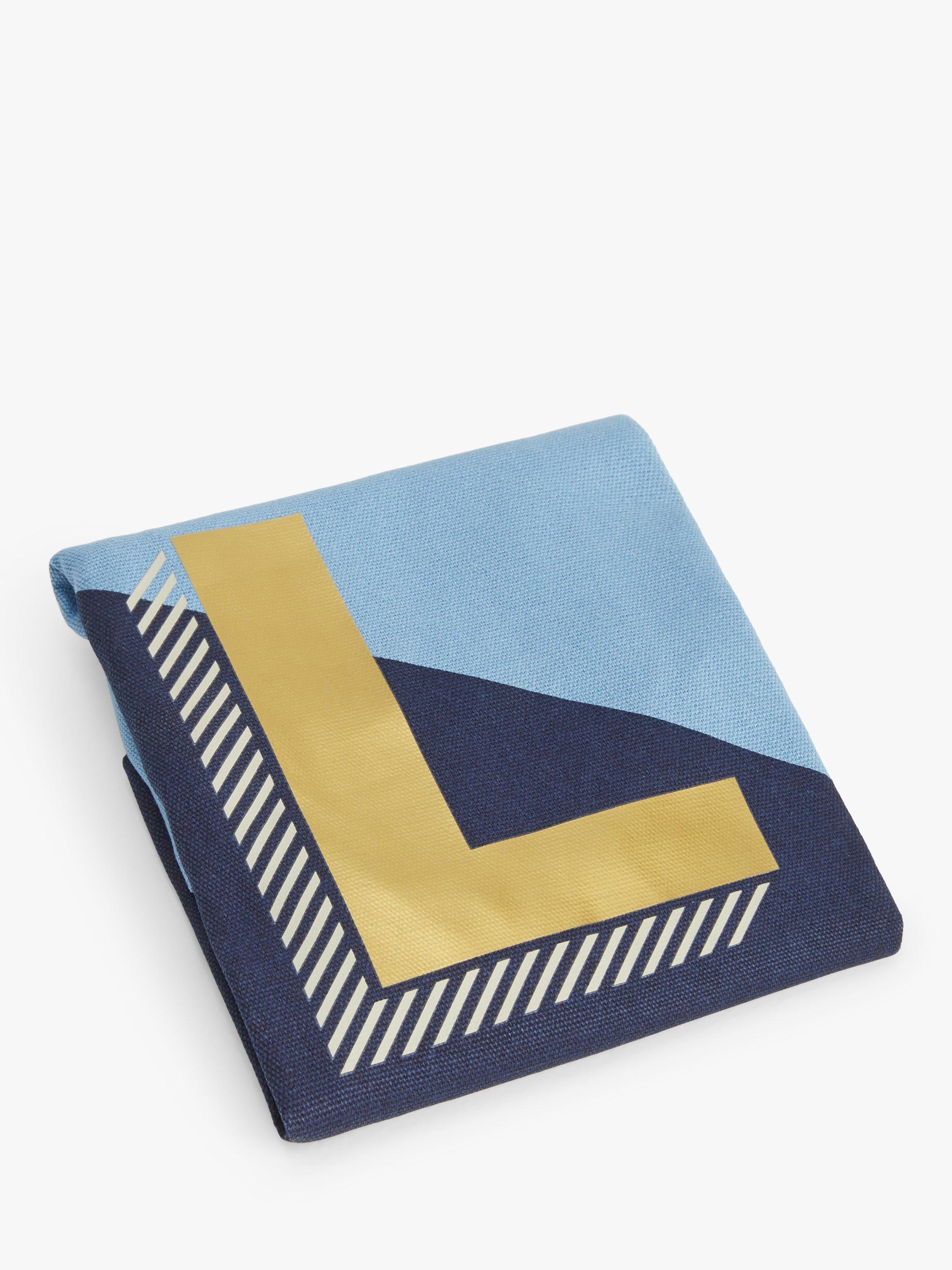 Product image 4 of 4, which shows John Lewis Alphabet Cotton Tote Bag, L