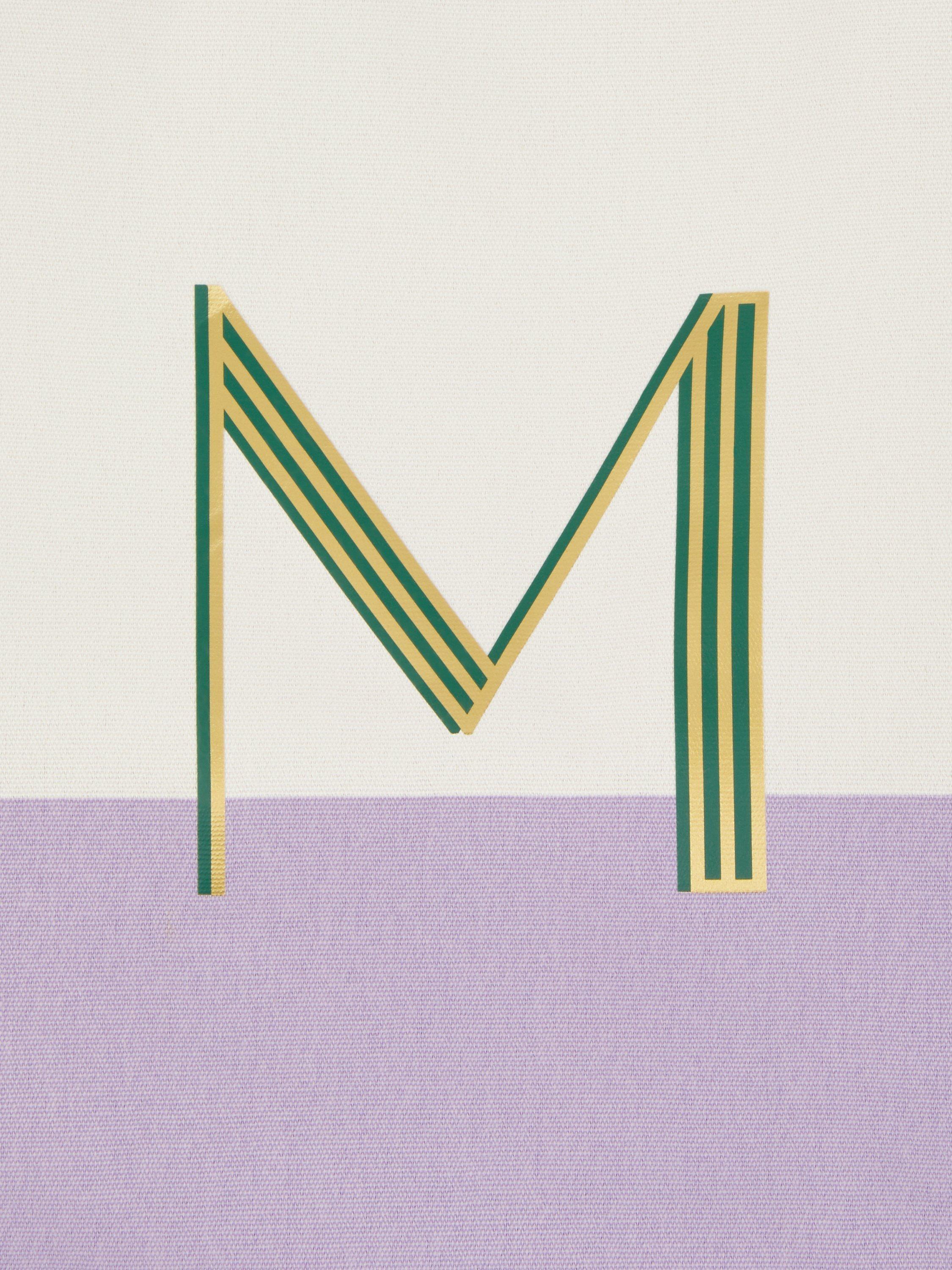 Product image 3 of 4, which shows John Lewis Alphabet Cotton Tote Bag, M