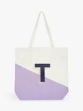 John Lewis Alphabet Cotton Tote Bag