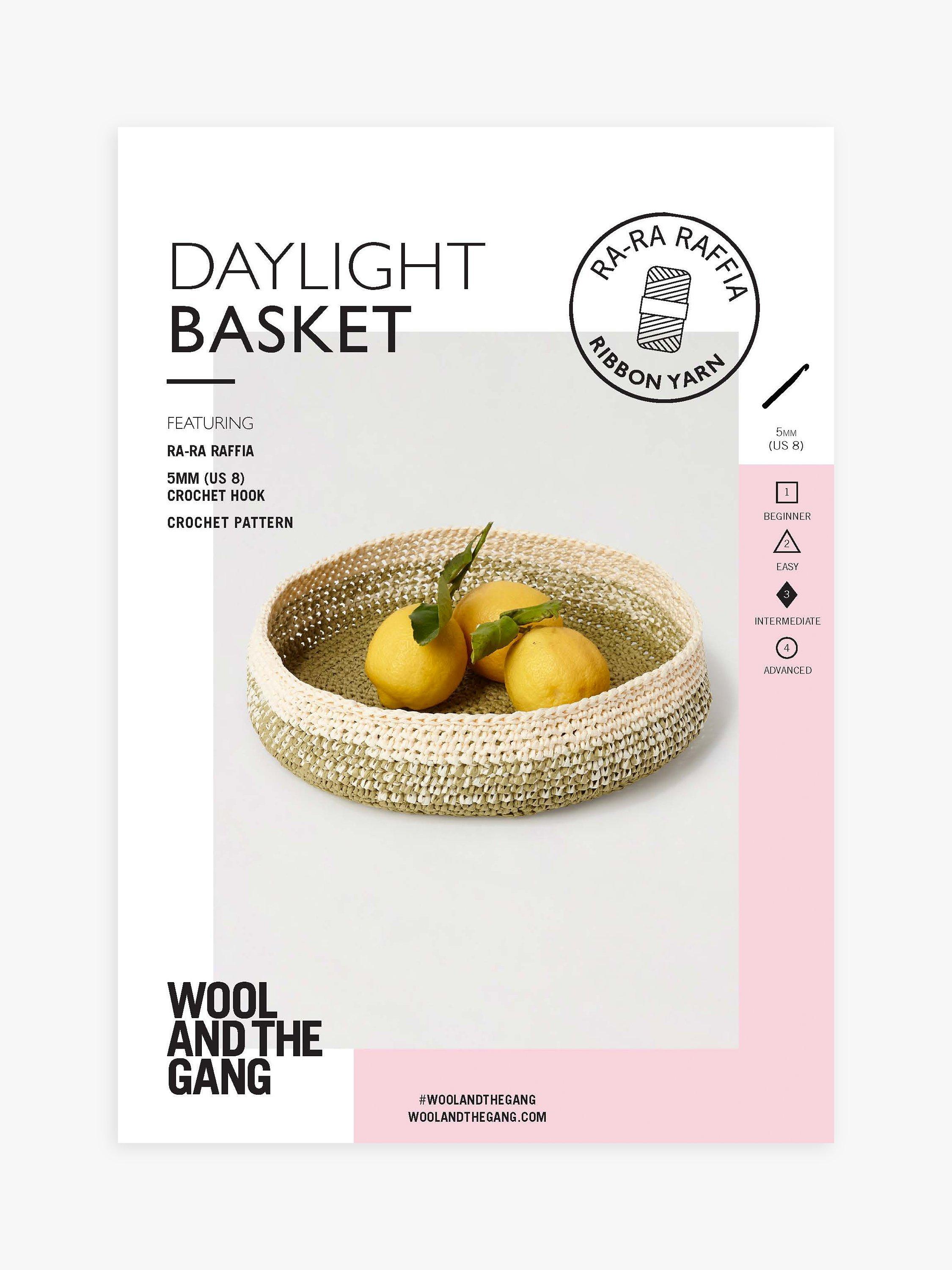 Wool And The Gang Daylight Basket Crochet Pattern