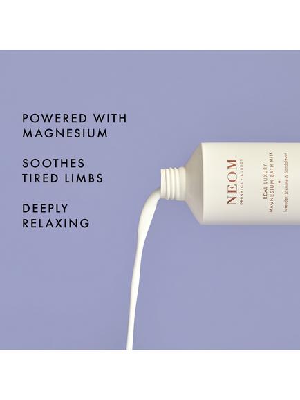 NEOM Wellbeing London Real Luxury Magnesium Bath Milk, 300ml - view 2, 