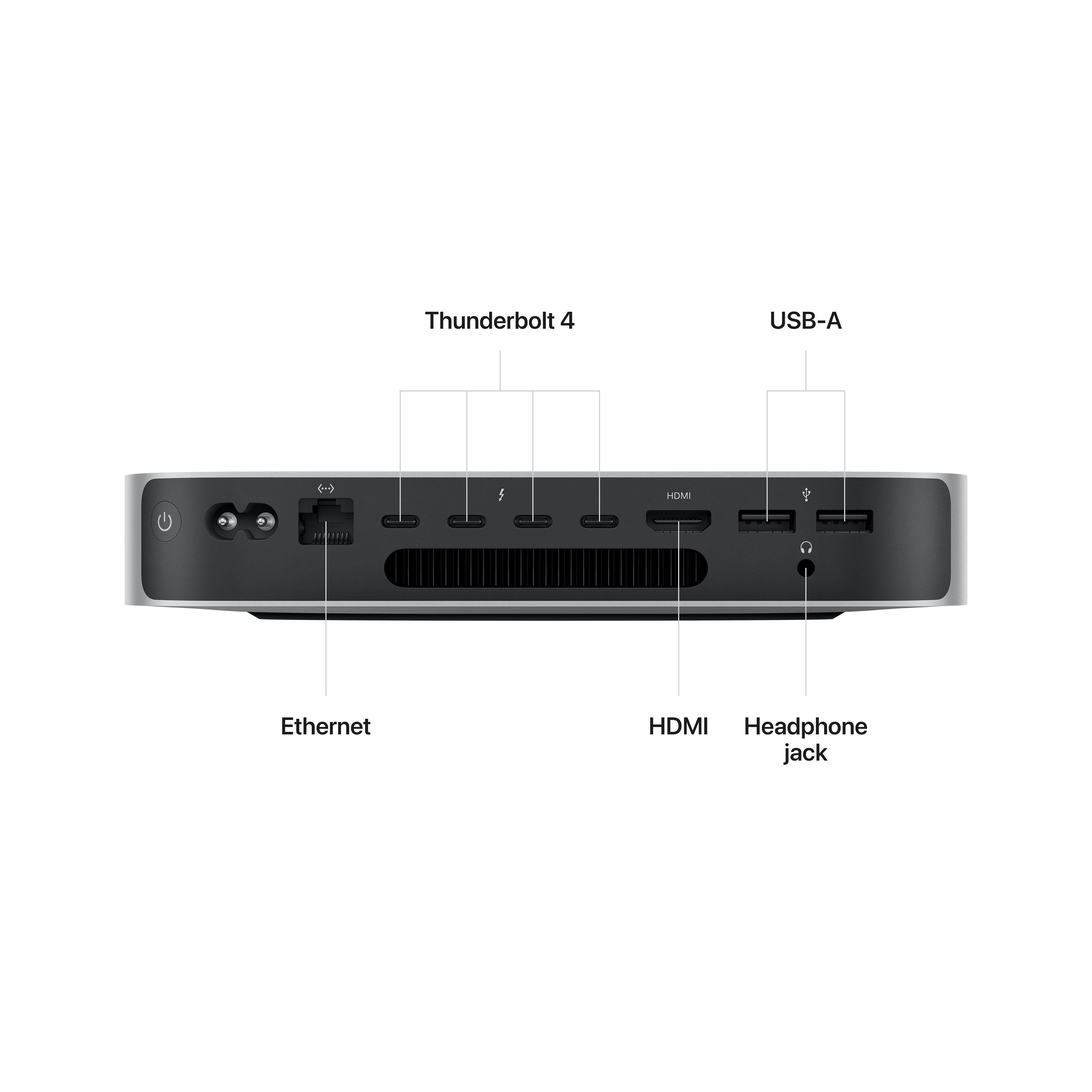 2023 Apple Mac mini Desktop Computer, M2 Pro Processor, 16GB RAM, 512GB, Silver 2023 Apple Mac mini Desktop Computer, M2 Pro Processor, 16GB RAM, 512GB, Silver