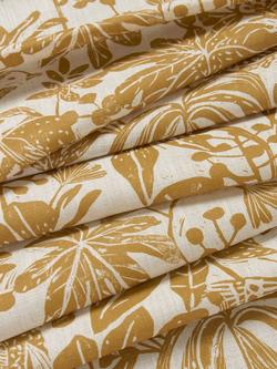 John Lewis Japonica Furnishing Fabric - view 2, Honey
