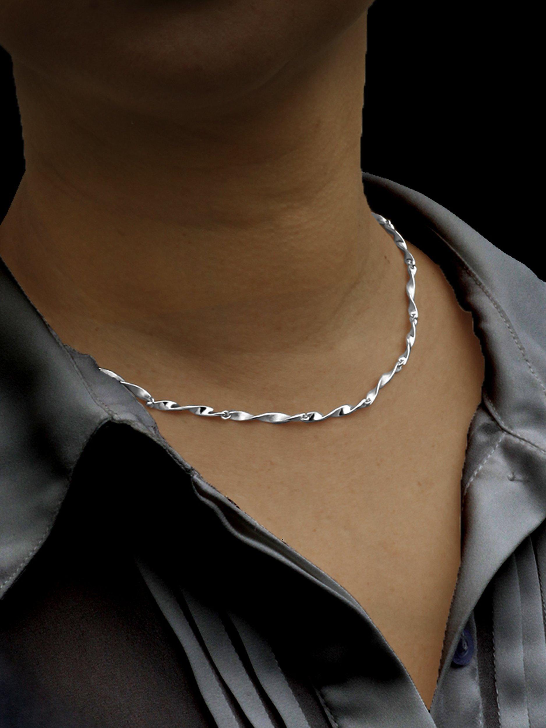 Product image 2 of 4, which shows Sterling Silver Necklace