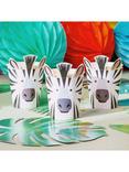 Talking Tables Zebra Paper Cups, White, Pack of 8
