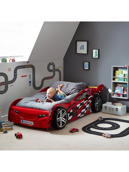 Julian Bowen Kids' Thunder Racer Bed, Red