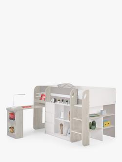 Julian Bowen Cosmo Mid Sleeper Bed Frame - view 2, Taupe