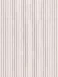 John Lewis Woven Stripe Made to Measure Curtains or Roman Blind, Damson