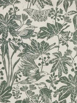 John Lewis Japonica Made to Measure Curtains or Roman Blind, Mrytle Green, Myrtle Green