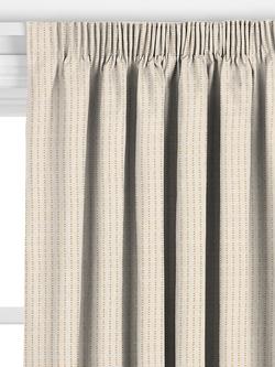John Lewis Fleck Stripe Made to Measure Curtains or Roman Blind, Honey - view 2, Honey