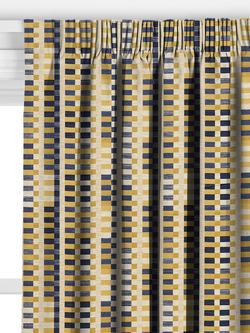 John Lewis Fion Made to Measure Curtains or Roman Blind, Ochre - view 2, Ochre