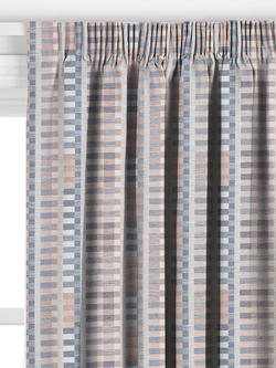 John Lewis Fion Made to Measure Curtains or Roman Blind, French Blue - view 2, French Blue