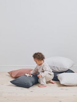 Bedfolk Toddler Pillowcase, 40 x 60cm - view 2, Rose