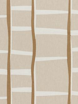 John Lewis Lea Embroidery Furnishing Fabric, Putty