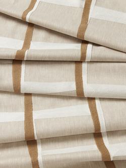 John Lewis Lea Embroidery Furnishing Fabric - view 2, Putty