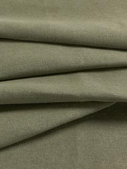 John Lewis Recycled Linen Furnishing Fabric - view 2, Avocado