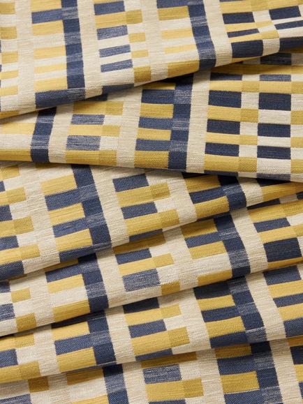 John Lewis Fion Furnishing Fabric - view 2, Ochre