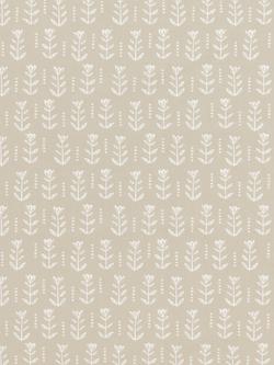 John Lewis Cora Oilcloth Tablecloth Fabric - view 2, Putty