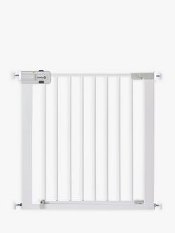 Safety 1st SecurTech Simply Close Metal Gate, White, White