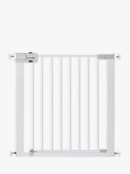 Safety 1st SecurTech Simply Close Metal Gate, White, White