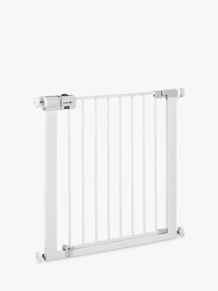 Safety 1st SecurTech Simply Close Metal Gate, White - view 2, White