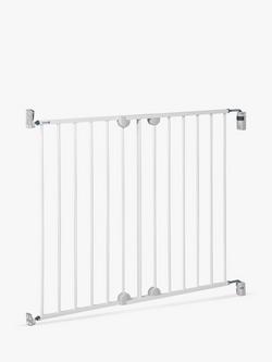 Safety 1st Wall Fix Extending Metal Gate, White - view 2, White