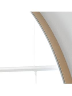 Yearn Delicacy Arched Wood Frame Wall/Leaner Mirror - view 2, Gold