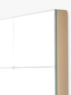 Yearn Delicacy Rectangular Wood Frame Leaner Mirror - view 2, Gold