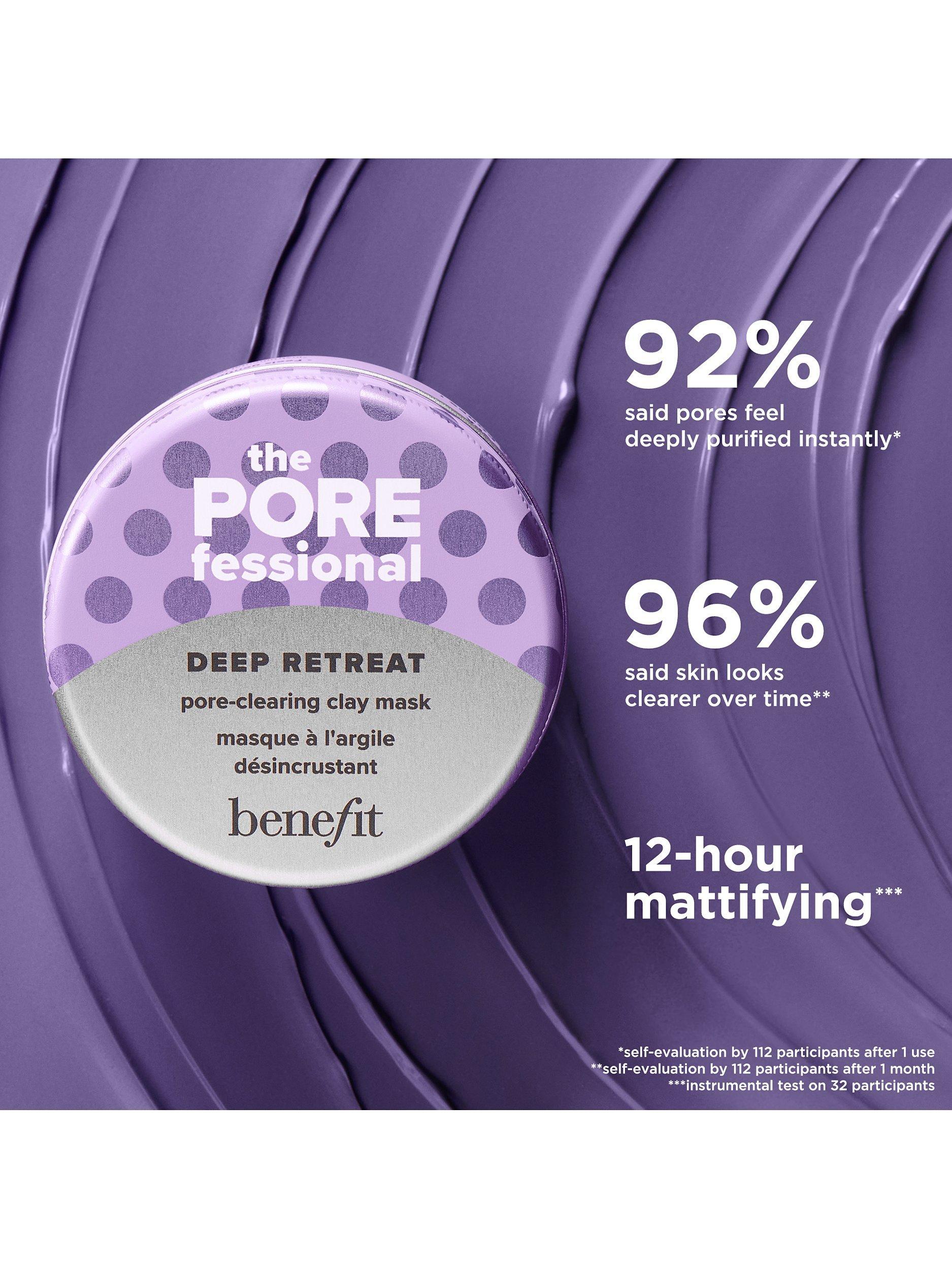 Product image 6 of 11, which shows Benefit The POREfessional Deep Retreat Pore-Clearing Clay Mask, 75ml