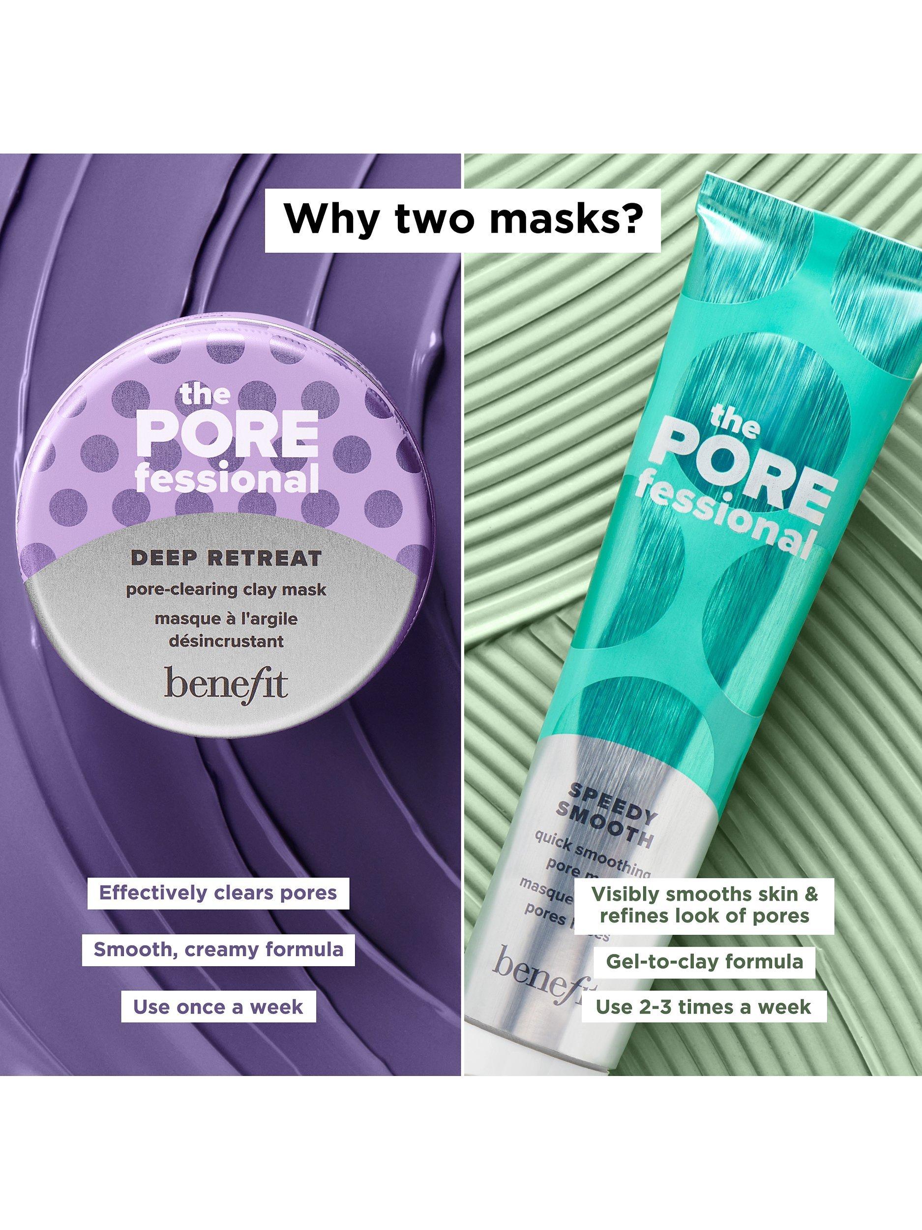 Benefit The POREfessional Deep Retreat Pore-Clearing Clay Mask, 75ml