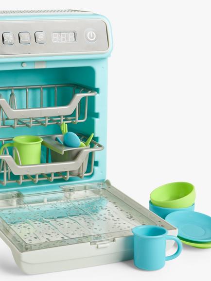 John Lewis Dishwasher Play Set - view 2, Multi