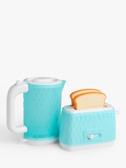 John Lewis Toaster & Kettle Play Set, Multi