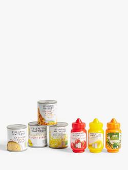 John Lewis 18-Piece Waitrose Toy Groceries - view 2, Multi