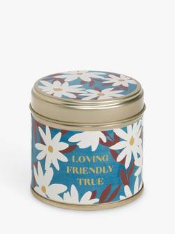 John Lewis Floral Birthday Scented Tin Candle - view 2, April